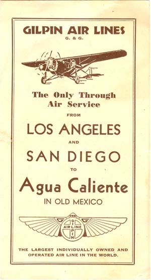 G&C Gilpin Air Lines Bifold Brochure